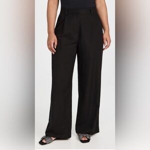 Classic Black Women's Linen Pants